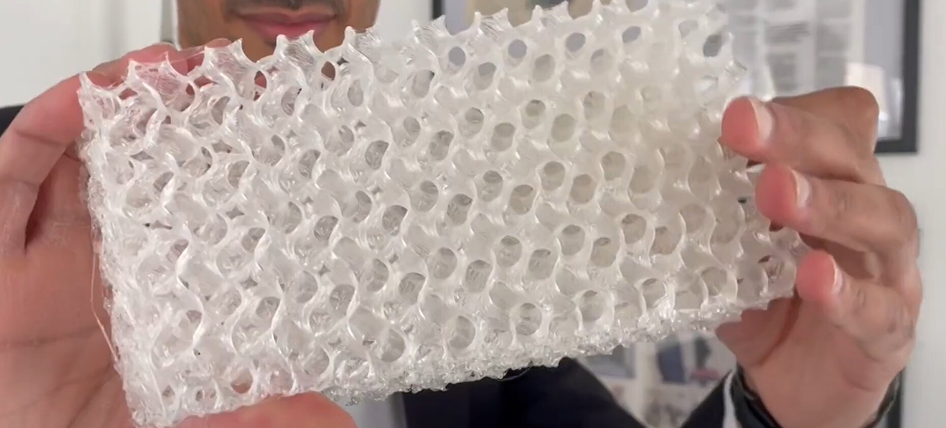 3d printed foam anti bacterial